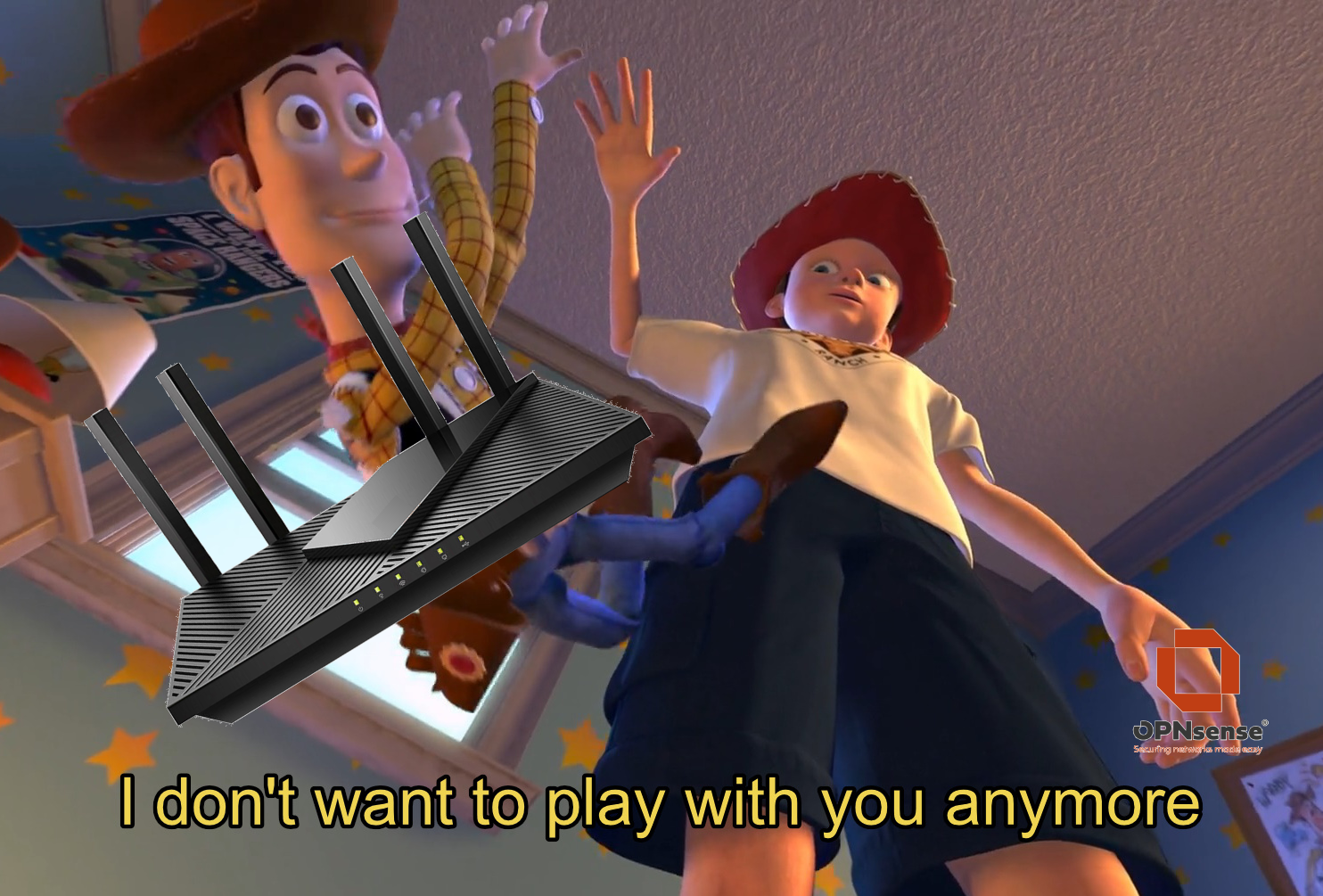 Ditching the default router